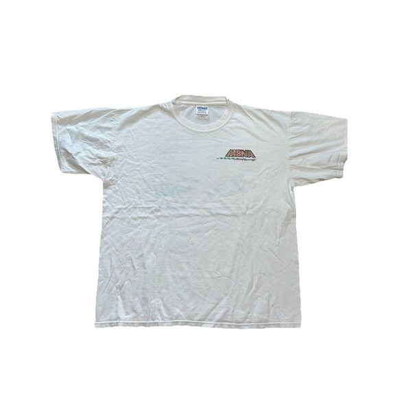 Vintage Y2K MBNA Motorsports NHRA Racing Tee - Picture 2 of 7